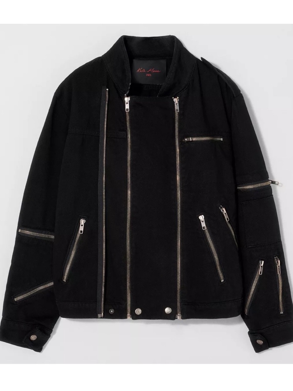 Kate Moss X Zara zippered jacket